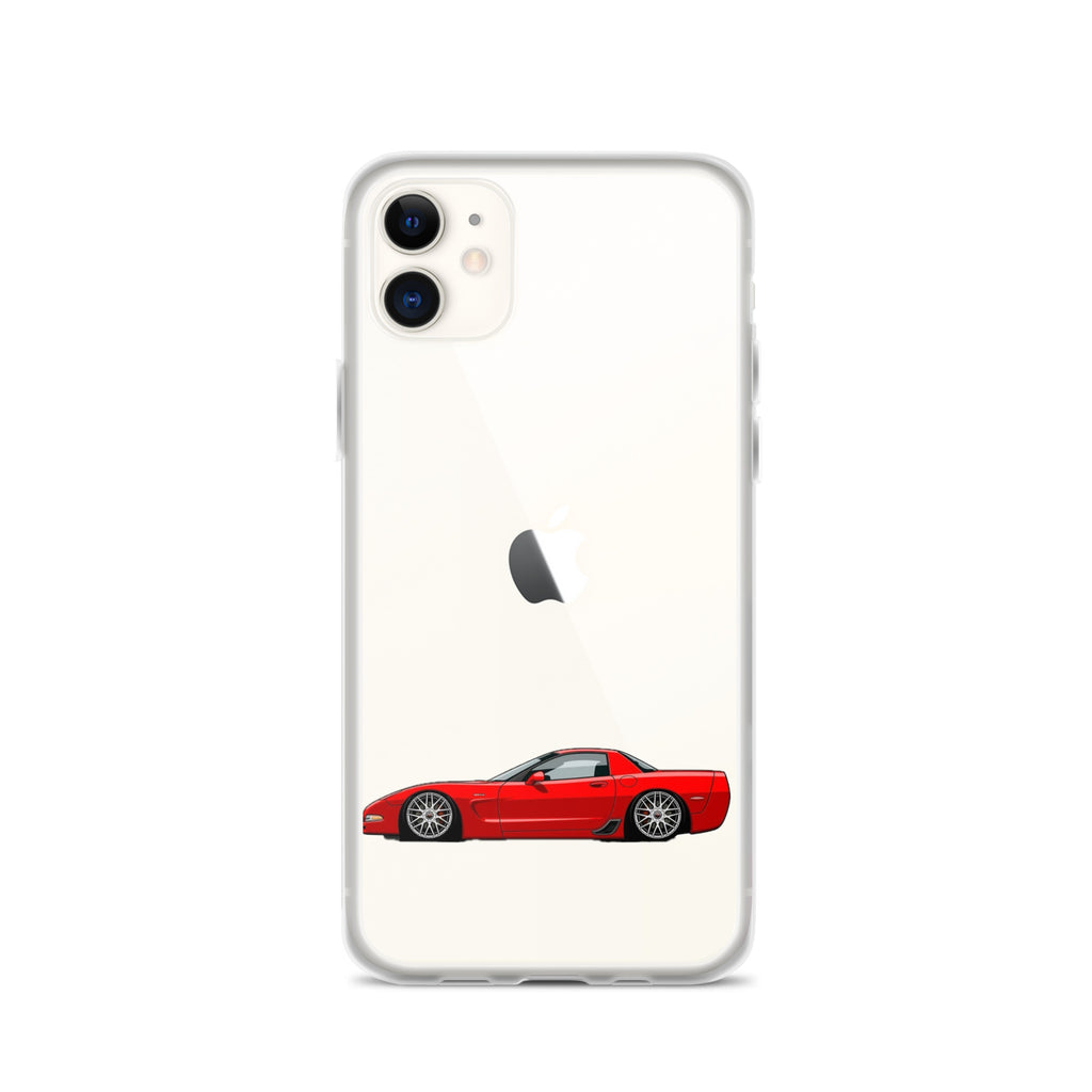 C4 Corvette Phone Case - Red - CrashTestCases