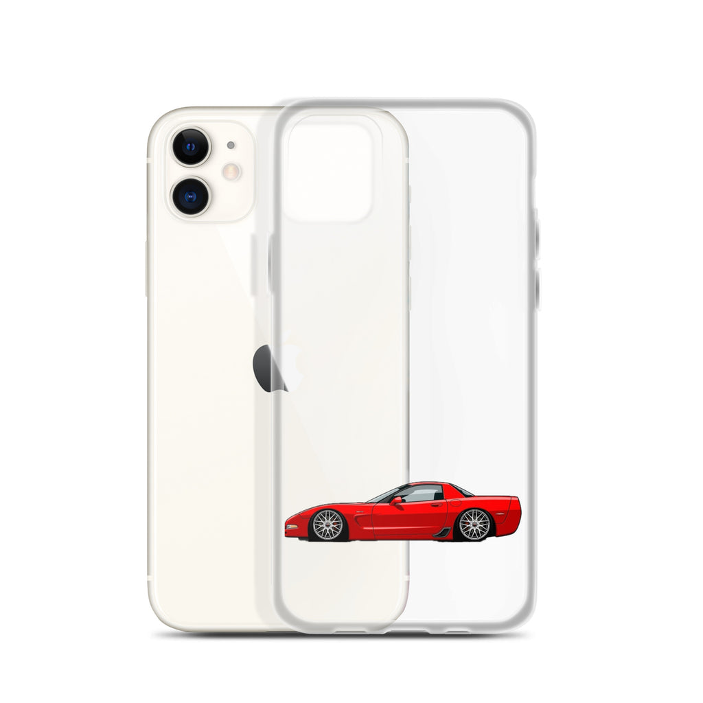 C4 Corvette Phone Case - Red - CrashTestCases