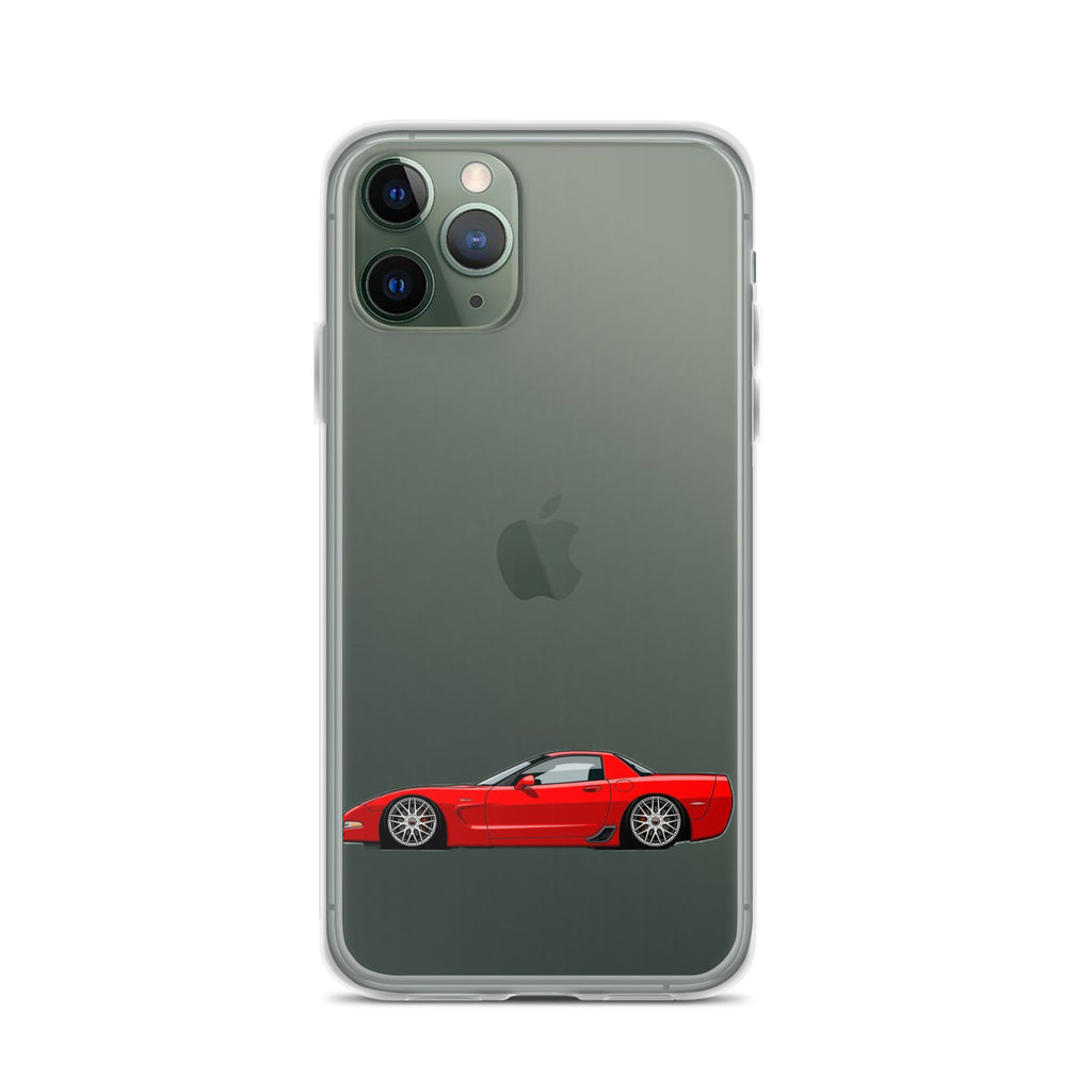 C4 Corvette Phone Case - Red - CrashTestCases