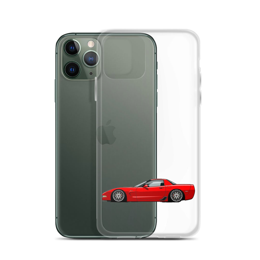 C4 Corvette Phone Case - Red - CrashTestCases