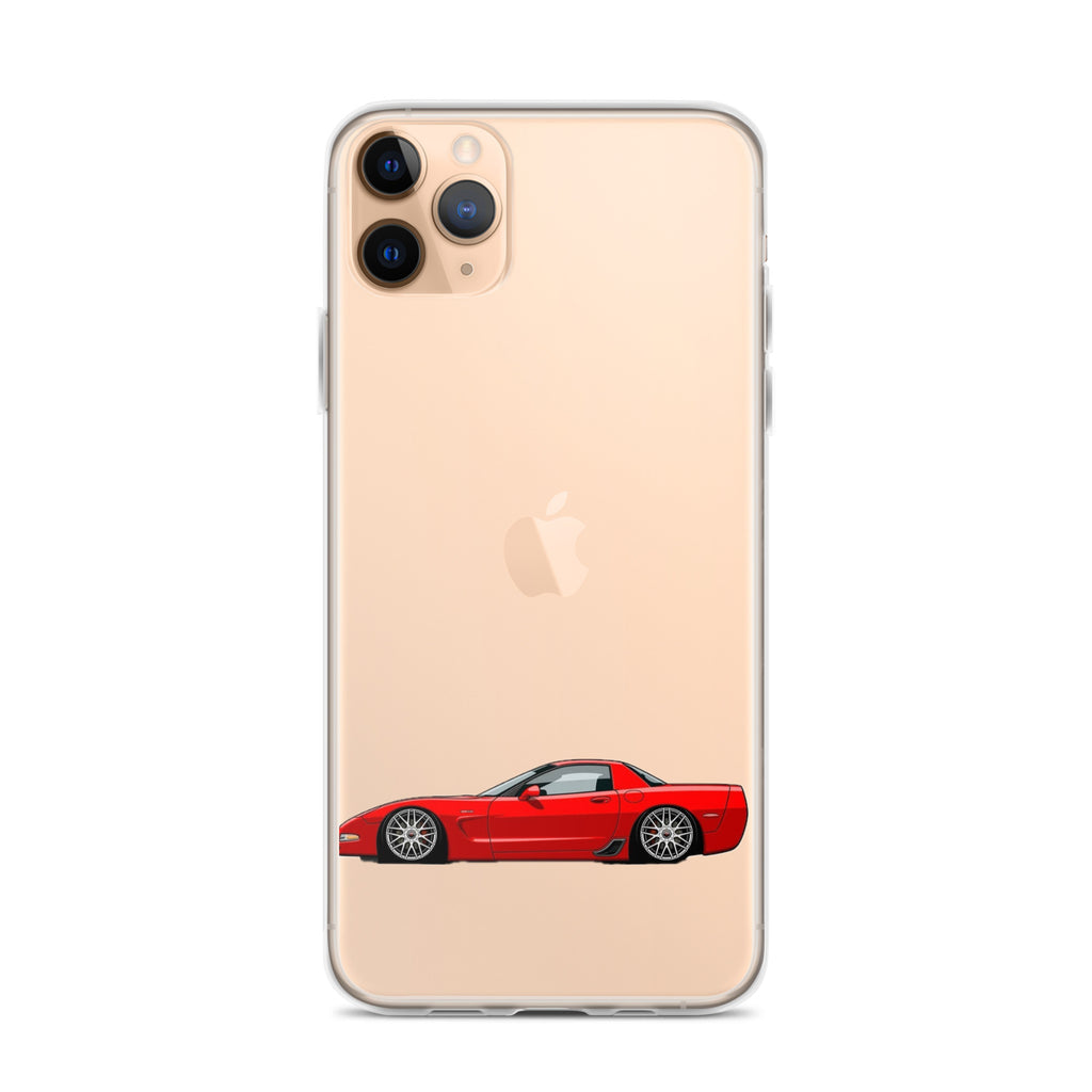 C4 Corvette Phone Case - Red - CrashTestCases