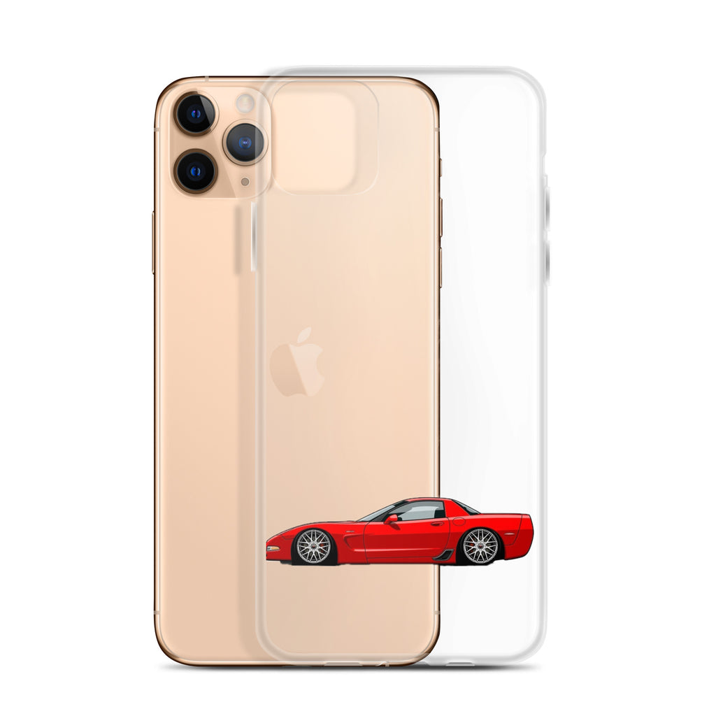 C4 Corvette Phone Case - Red - CrashTestCases