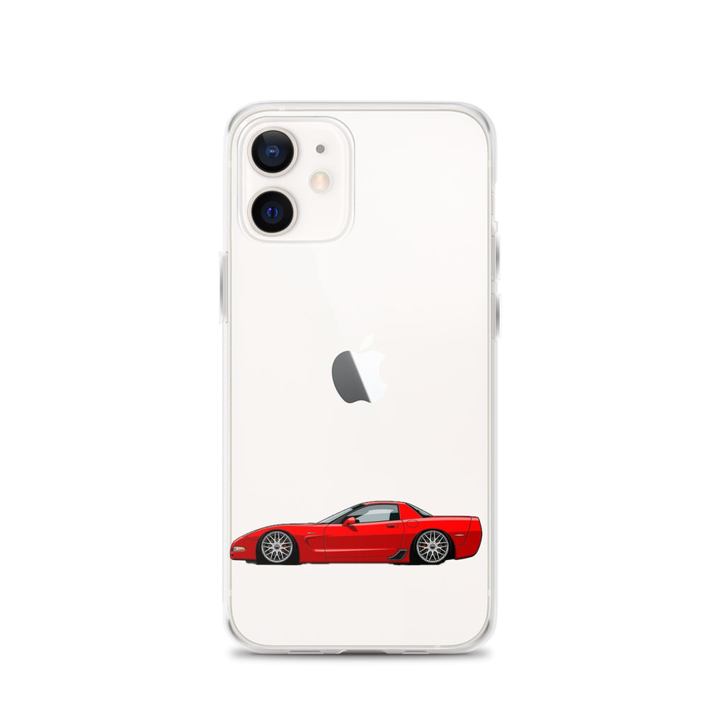 C4 Corvette Phone Case - Red - CrashTestCases