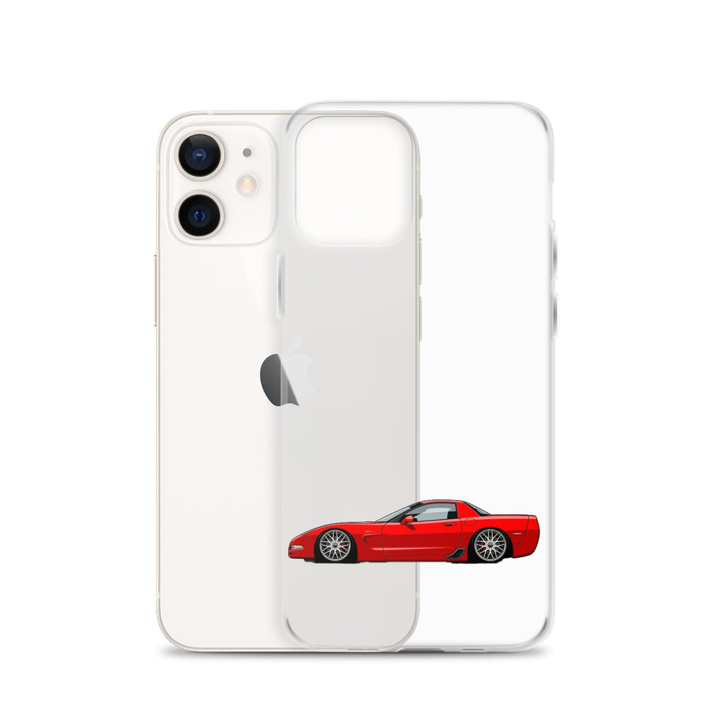 C4 Corvette Phone Case - Red - CrashTestCases