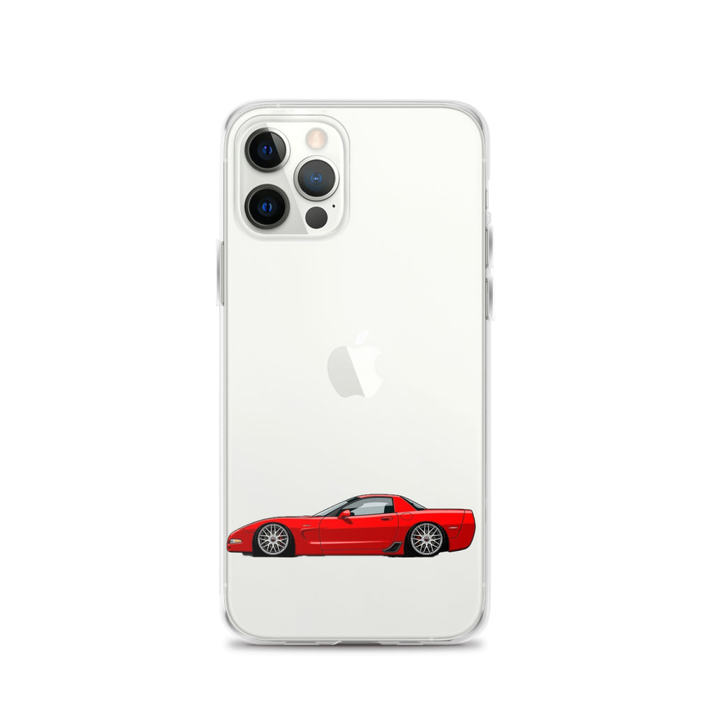 C4 Corvette Phone Case - Red - CrashTestCases