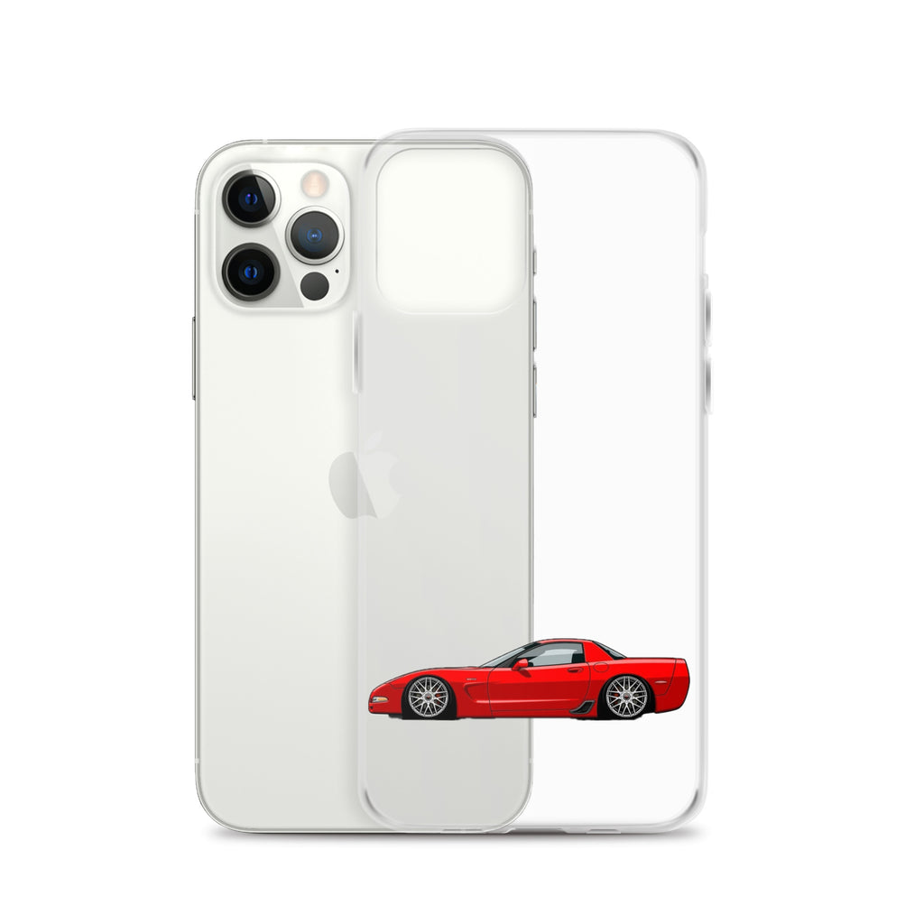 C4 Corvette Phone Case - Red - CrashTestCases