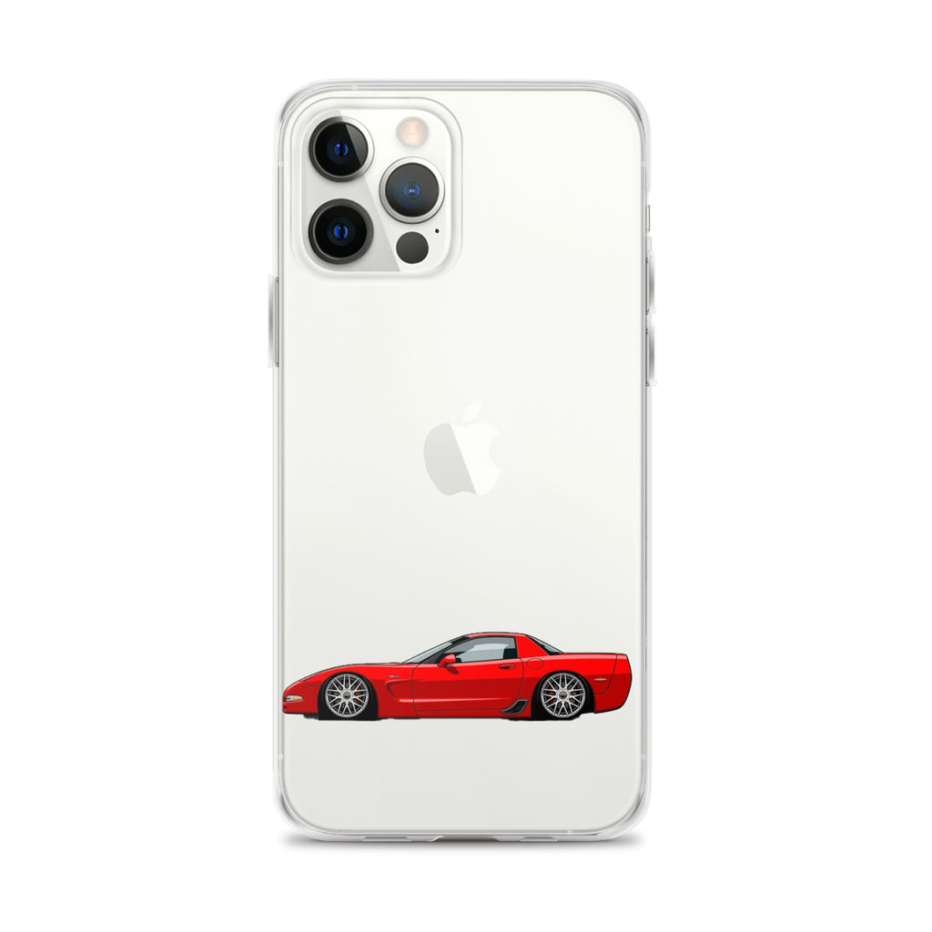 C4 Corvette Phone Case - Red - CrashTestCases