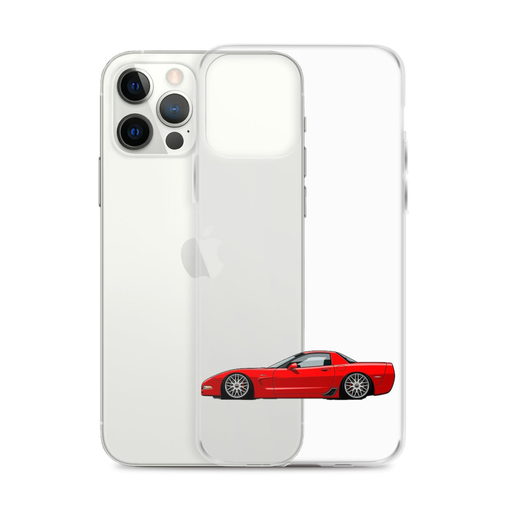 C4 Corvette Phone Case - Red - CrashTestCases