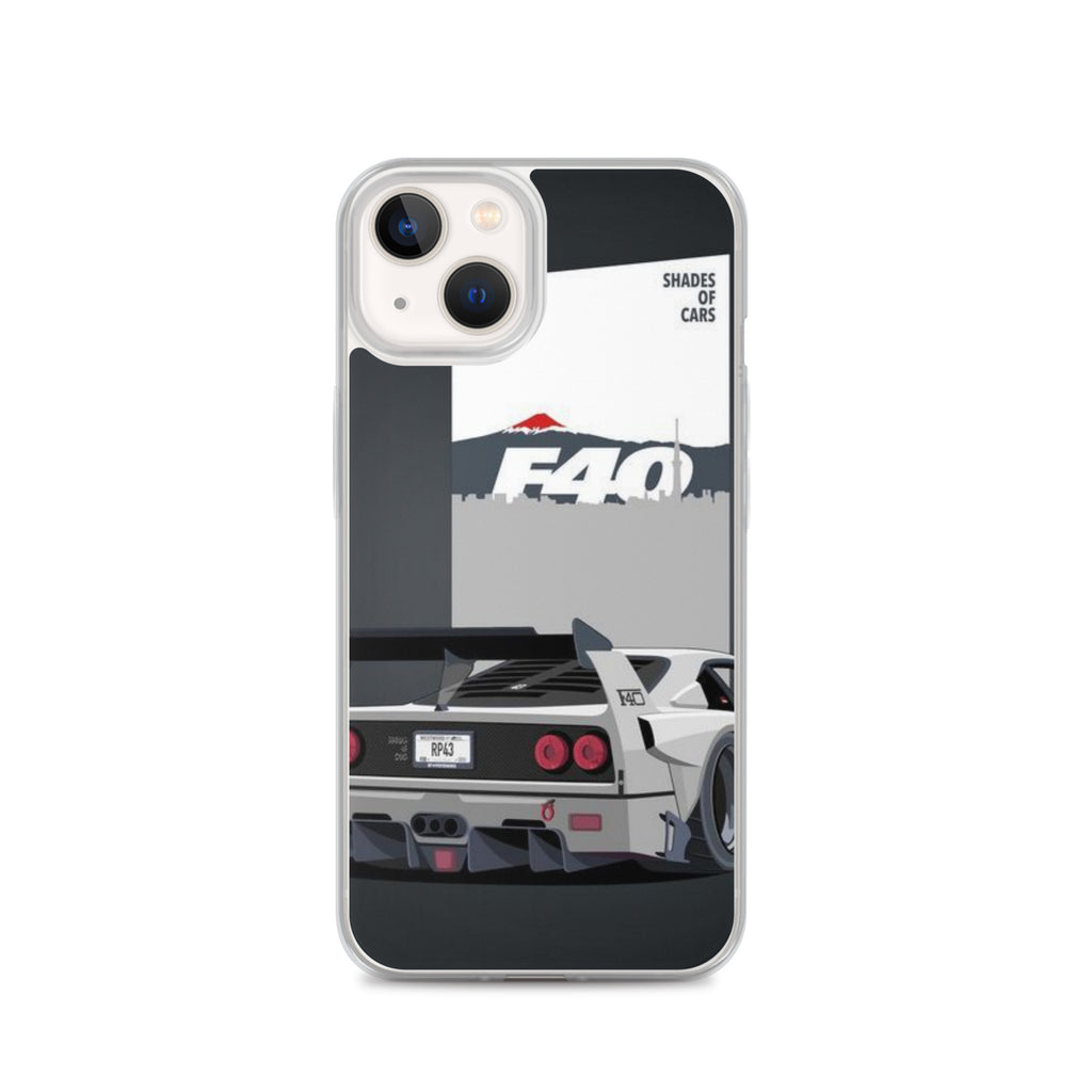 F40 "Shade of Cars" Case - iPhone  CrashTestCases