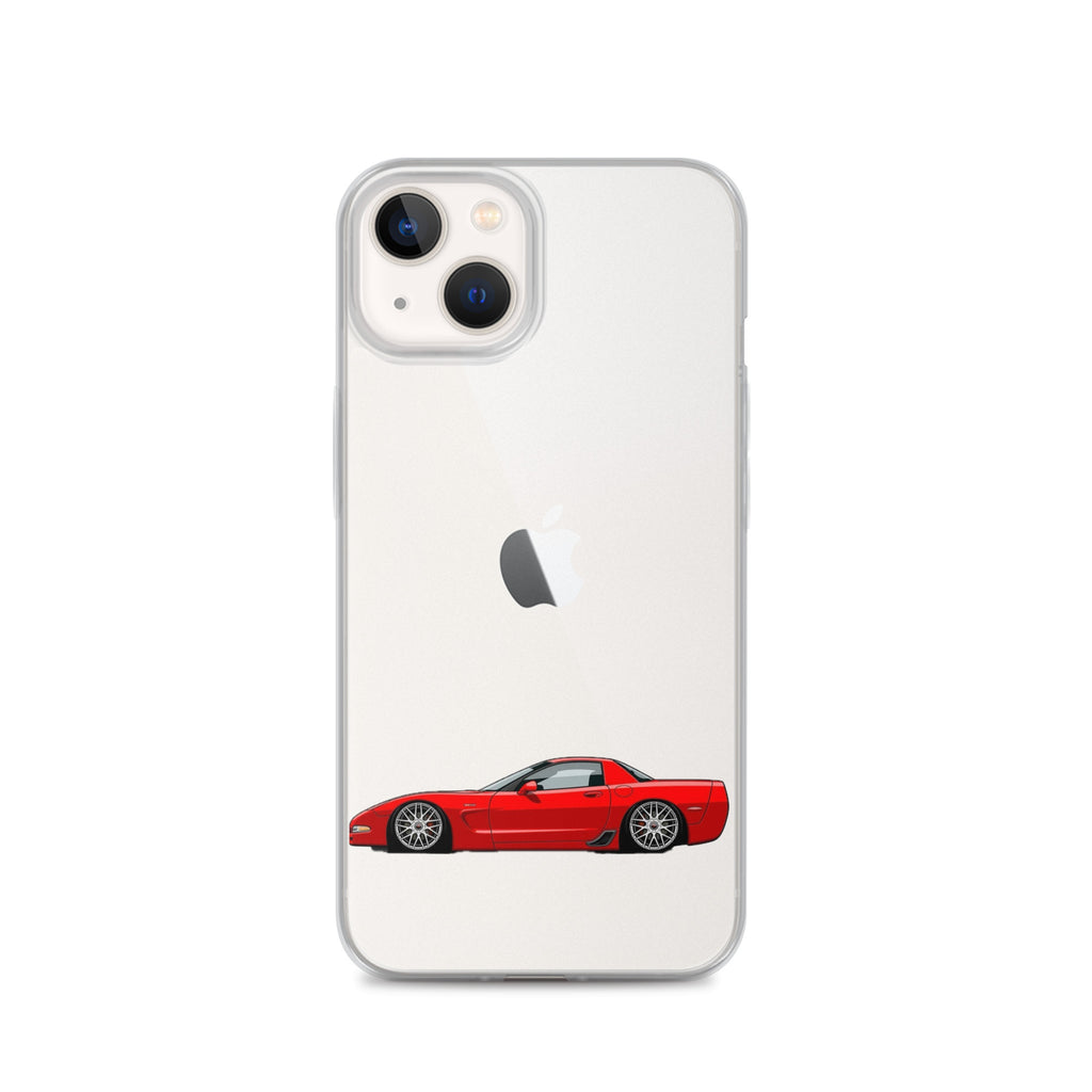 C4 Corvette Phone Case - Red - CrashTestCases