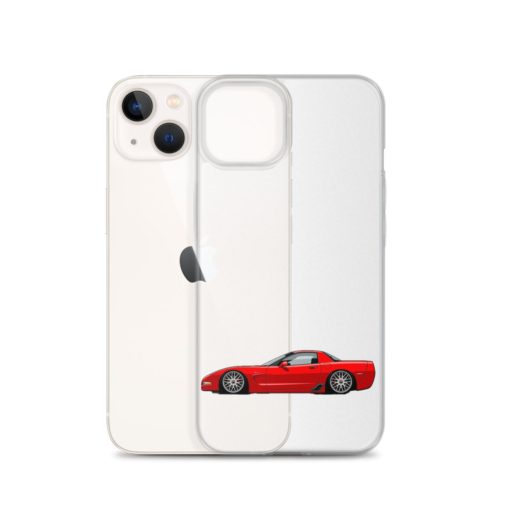 C4 Corvette Phone Case - Red - CrashTestCases