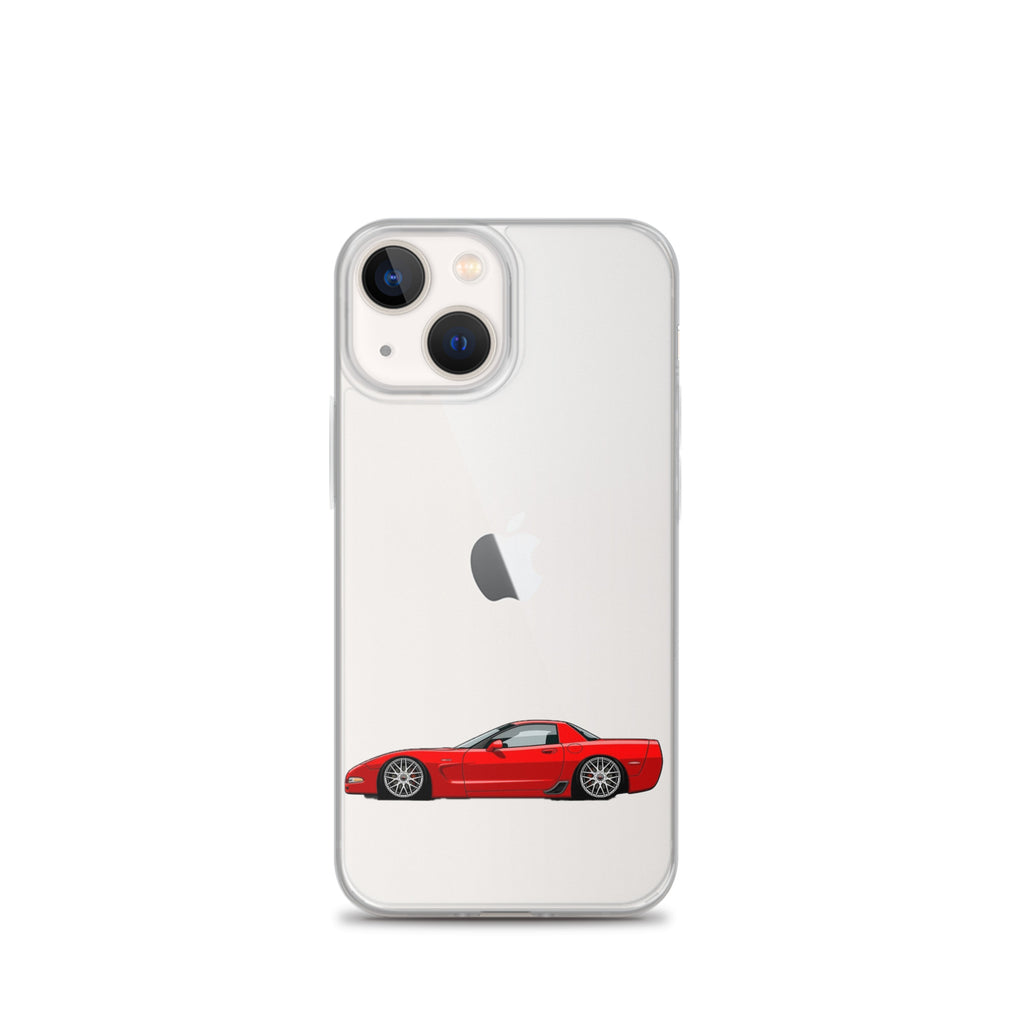 C4 Corvette Phone Case - Red - CrashTestCases