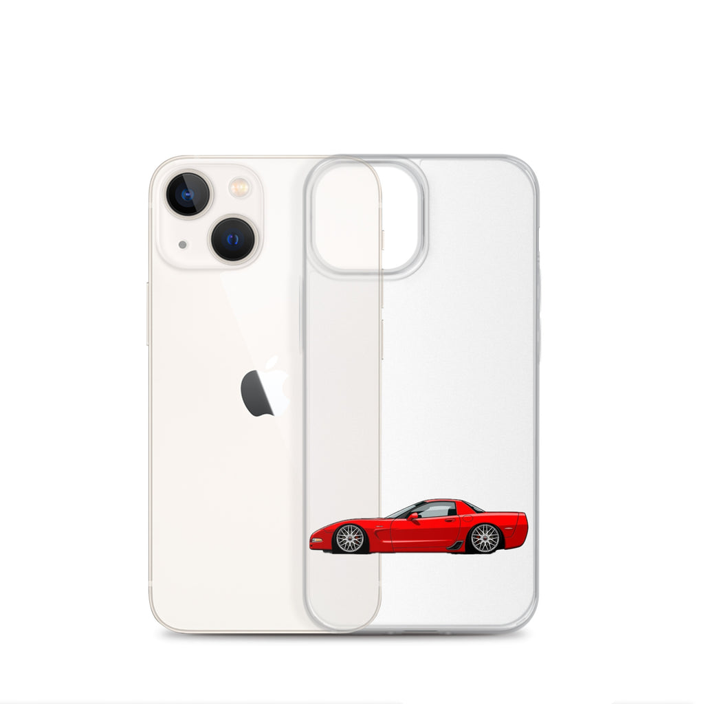 C4 Corvette Phone Case - Red - CrashTestCases