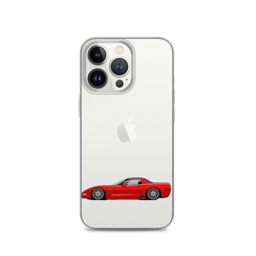 C4 Corvette Phone Case - Red - CrashTestCases