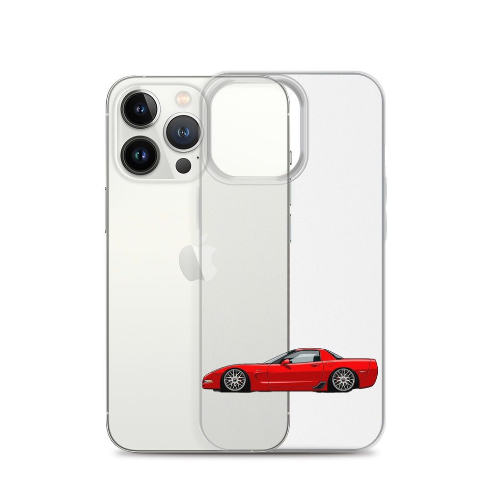 C4 Corvette Phone Case - Red - CrashTestCases