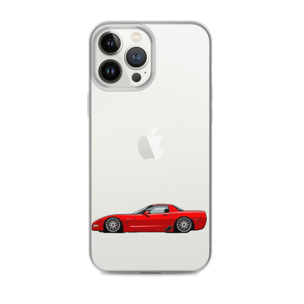 C4 Corvette Phone Case - Red - CrashTestCases