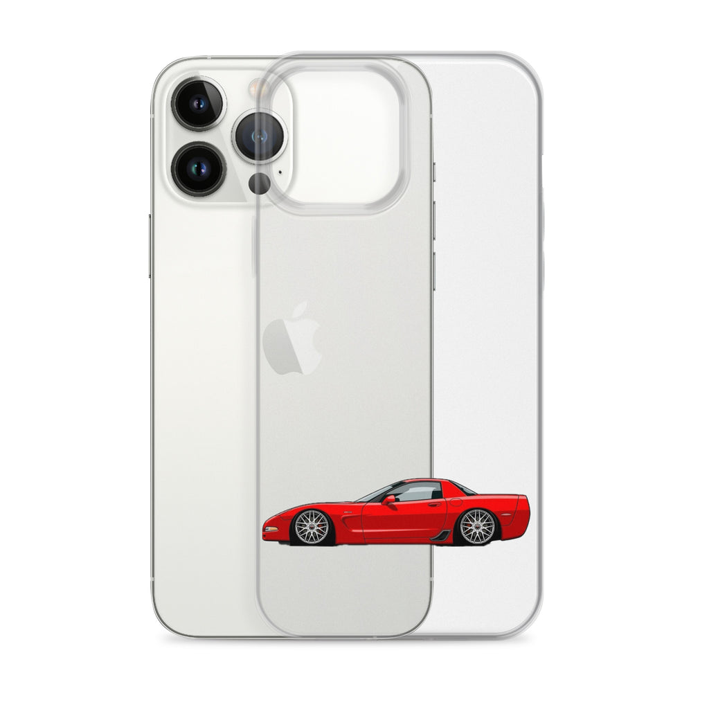 C4 Corvette Phone Case - Red - CrashTestCases