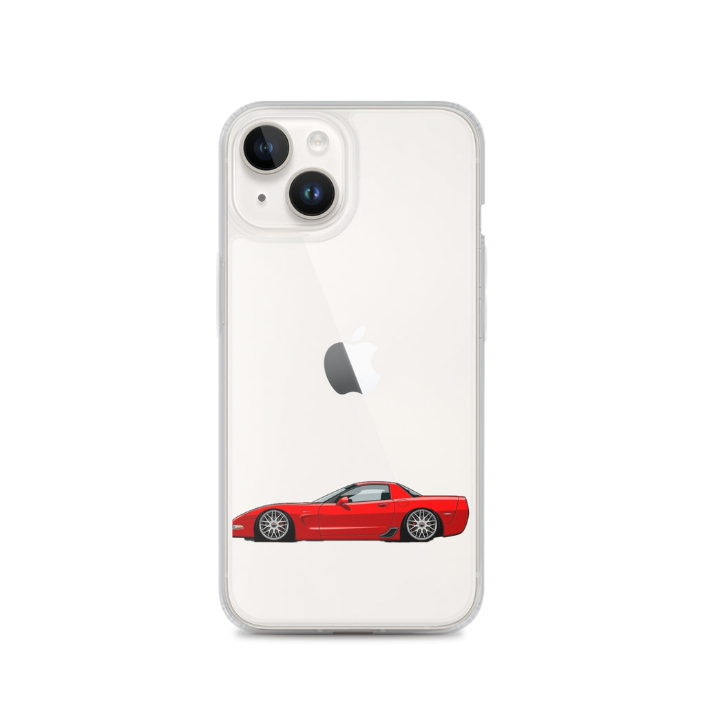 C4 Corvette Phone Case - Red - CrashTestCases