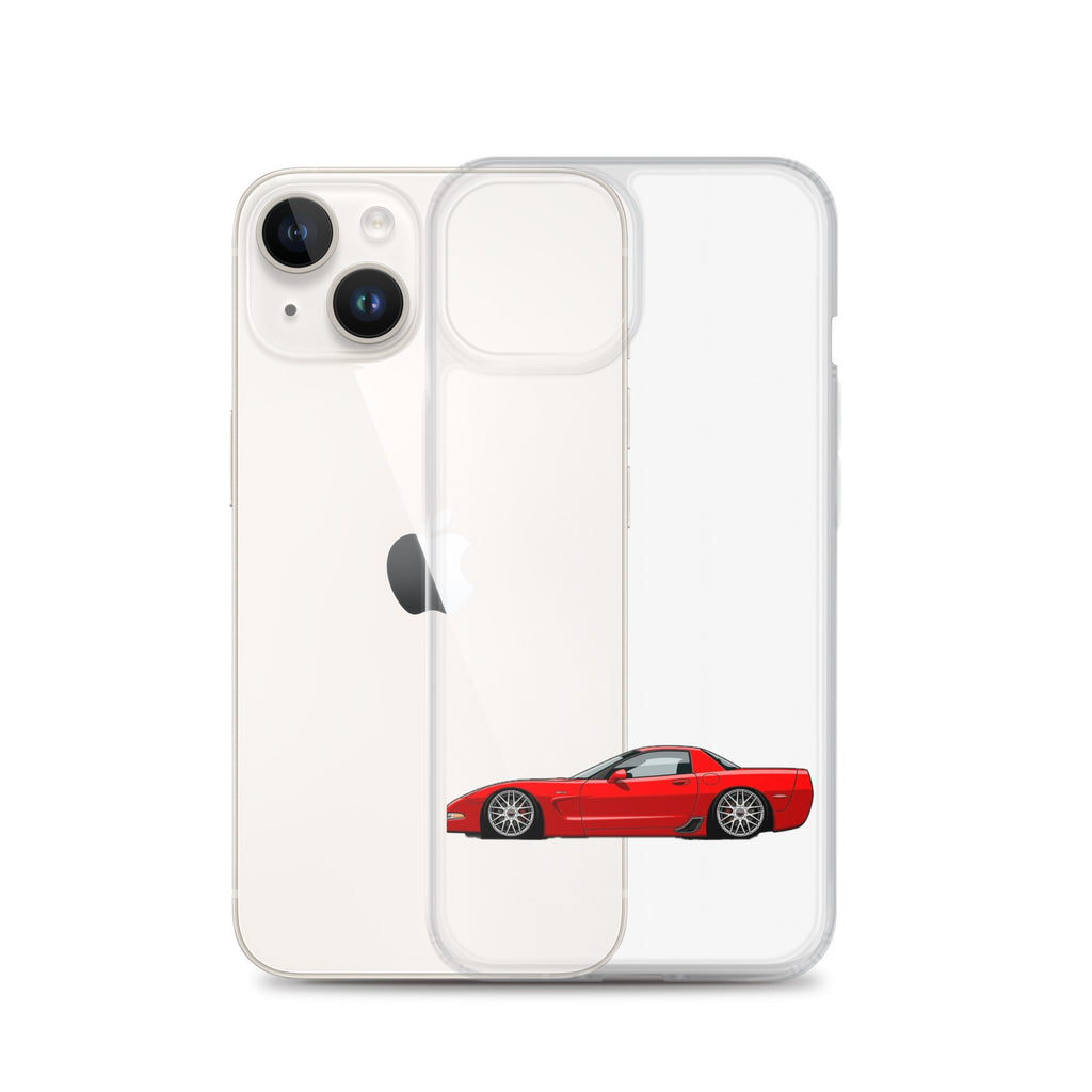 C4 Corvette Phone Case - Red - CrashTestCases