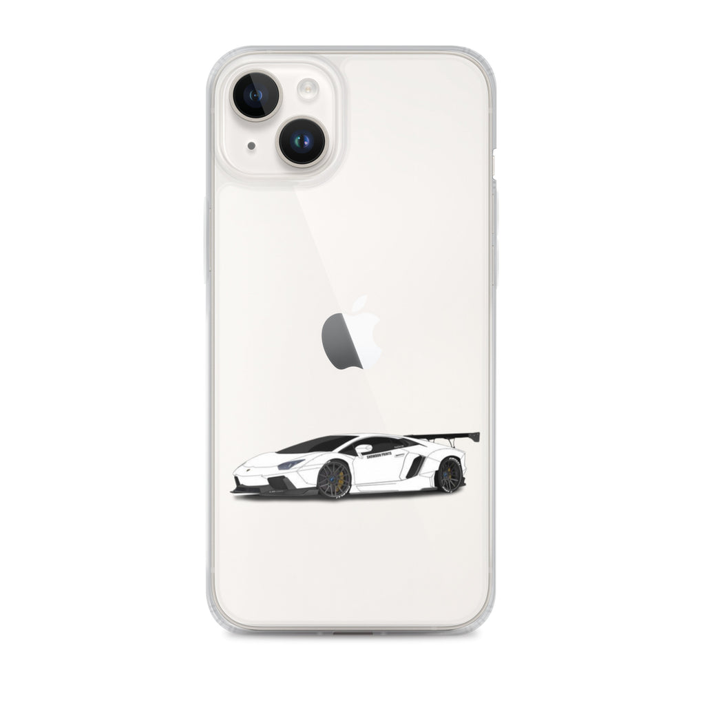 Widebody Aventador Clear Case - iPhone  CrashTestCases