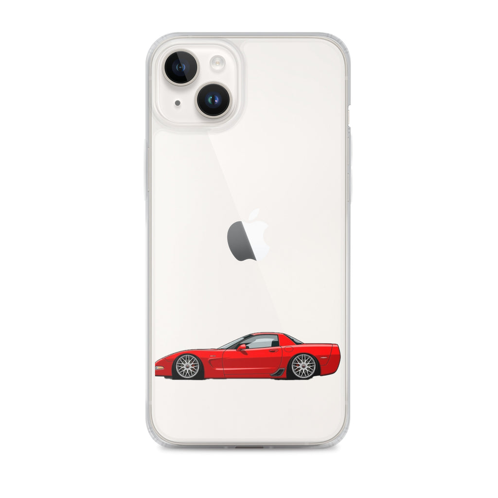 C4 Corvette Phone Case - Red - CrashTestCases