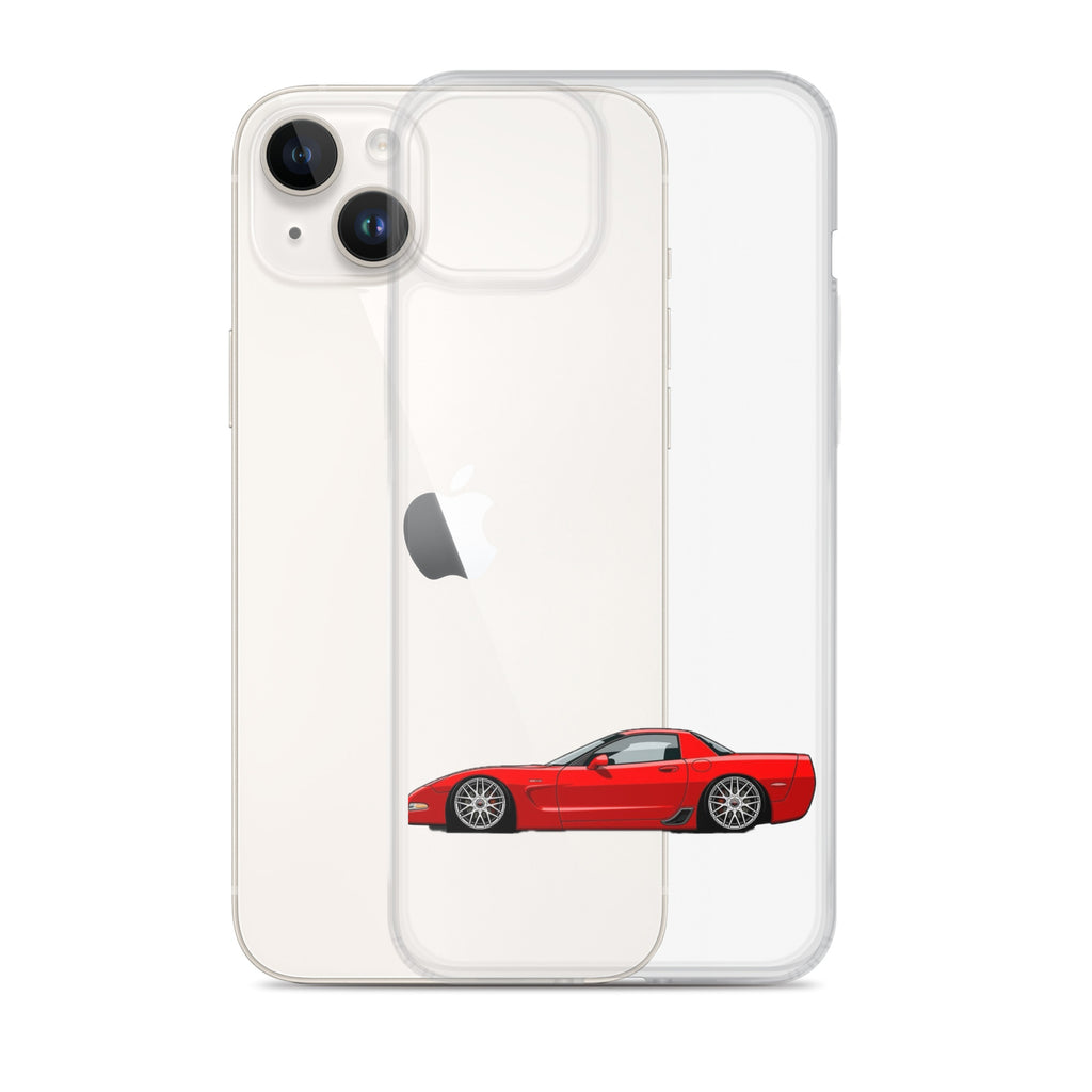 C4 Corvette Phone Case - Red - CrashTestCases