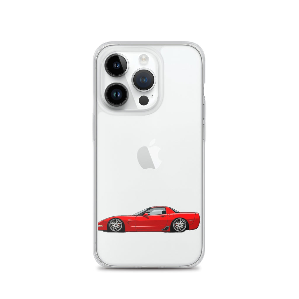 C4 Corvette Phone Case - Red - CrashTestCases