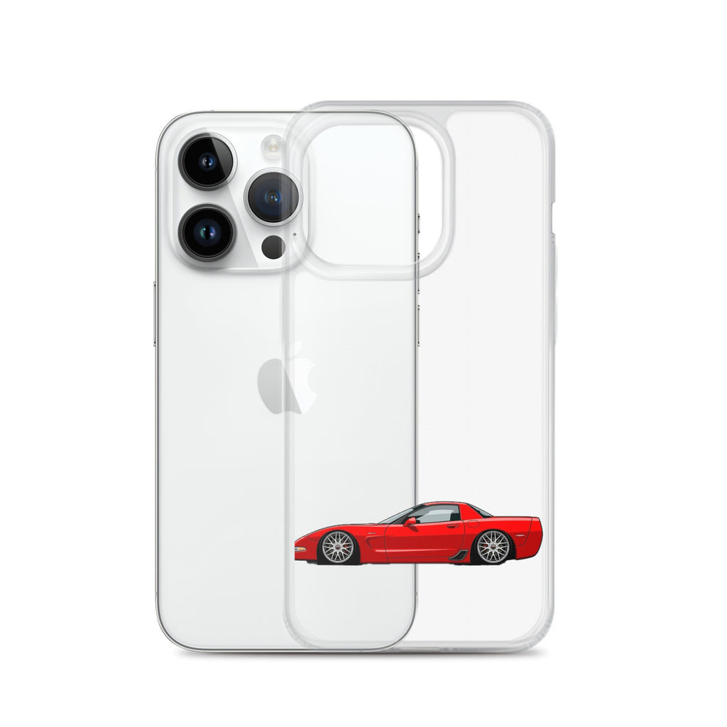 C4 Corvette Phone Case - Red - CrashTestCases