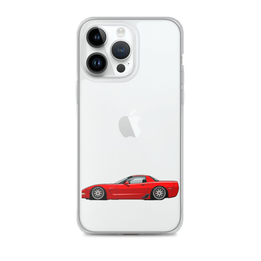 C4 Corvette Phone Case - Red - CrashTestCases