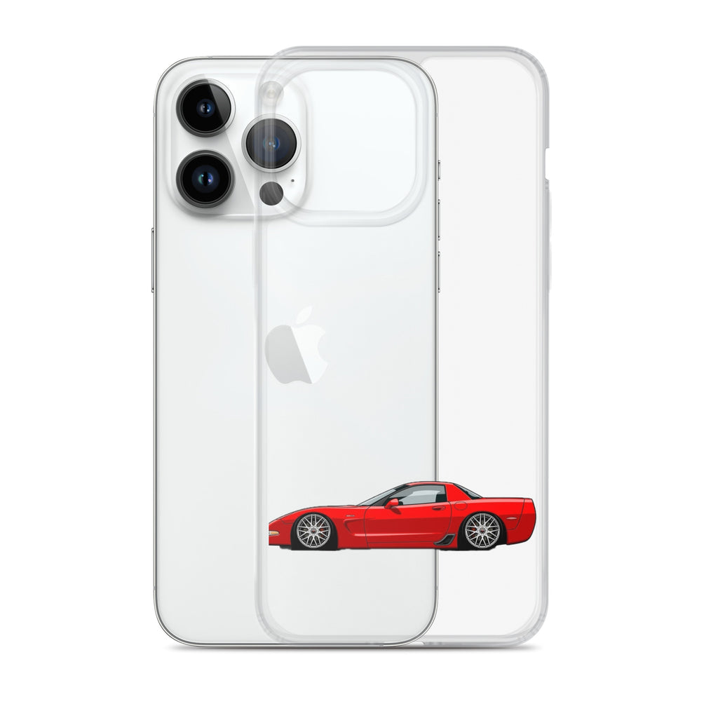 C4 Corvette Phone Case - Red - CrashTestCases