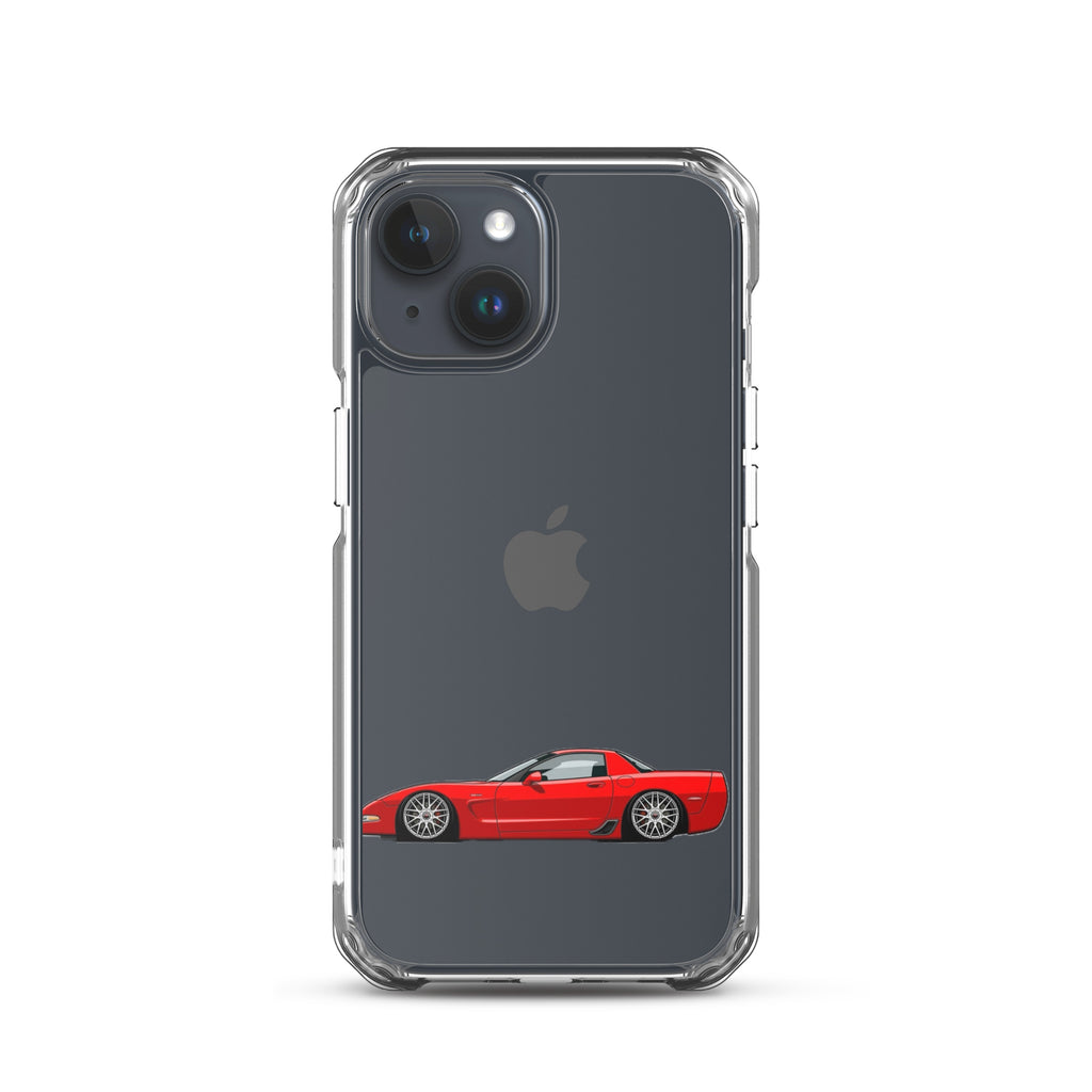 C4 Corvette Phone Case - Red - CrashTestCases