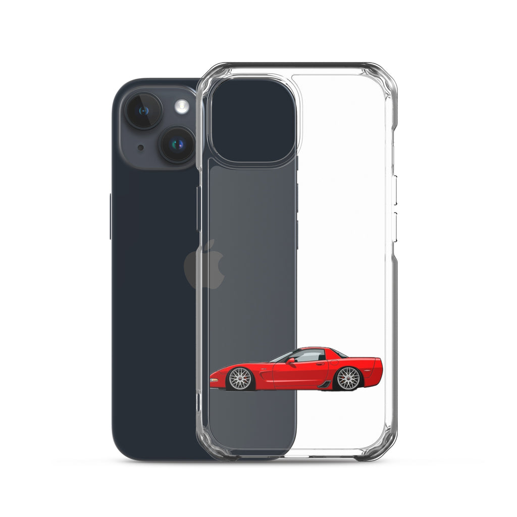 C4 Corvette Phone Case - Red - CrashTestCases