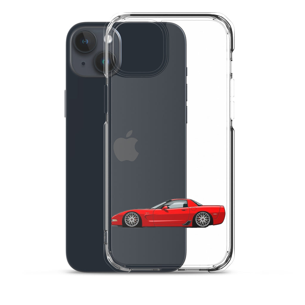 C4 Corvette Phone Case - Red - CrashTestCases