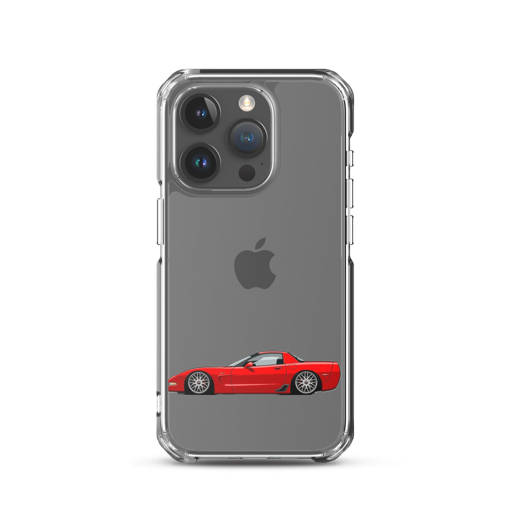 C4 Corvette Phone Case - Red - CrashTestCases