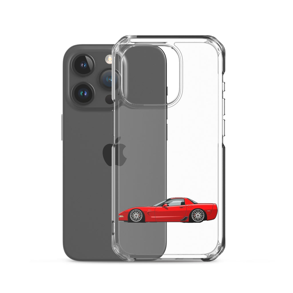 C4 Corvette Phone Case - Red - CrashTestCases