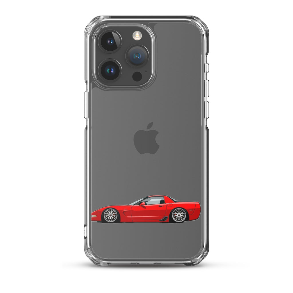 C4 Corvette Phone Case - Red - CrashTestCases