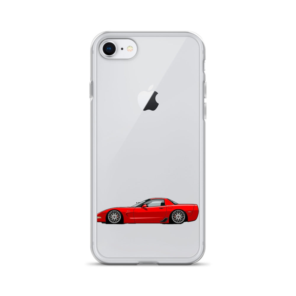 C4 Corvette Phone Case - Red - CrashTestCases