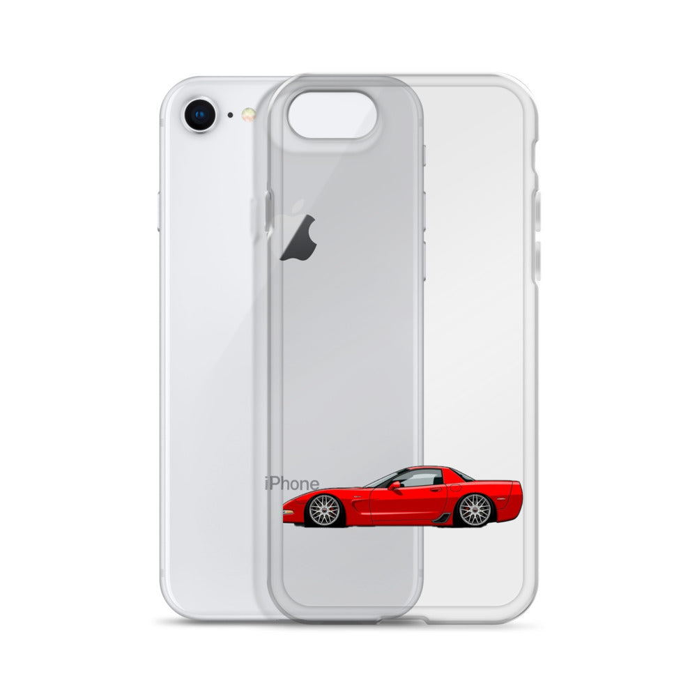 C4 Corvette Phone Case - Red - CrashTestCases