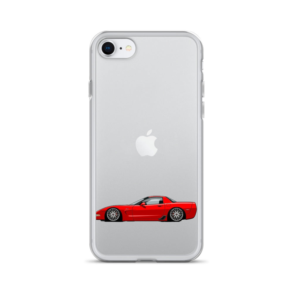 C4 Corvette Phone Case - Red - CrashTestCases