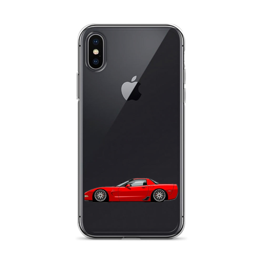 C4 Corvette Phone Case - Red - CrashTestCases