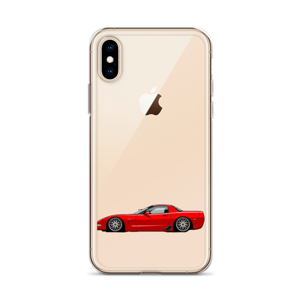 C4 Corvette Phone Case - Red - CrashTestCases