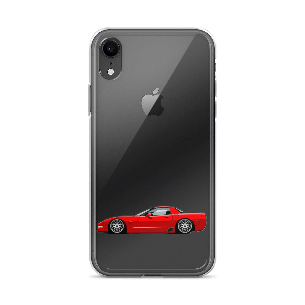 C4 Corvette Phone Case - Red - CrashTestCases