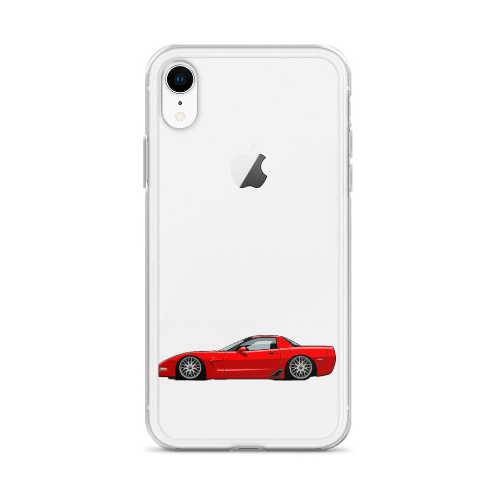 C4 Corvette Phone Case - Red - CrashTestCases